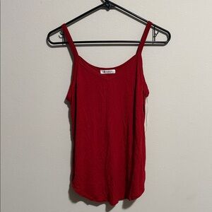 Women’s red Bombom tank top NWOT